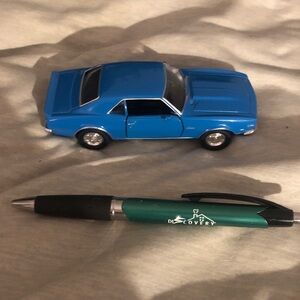 Blue 1967 Camaro 228 Pull Back